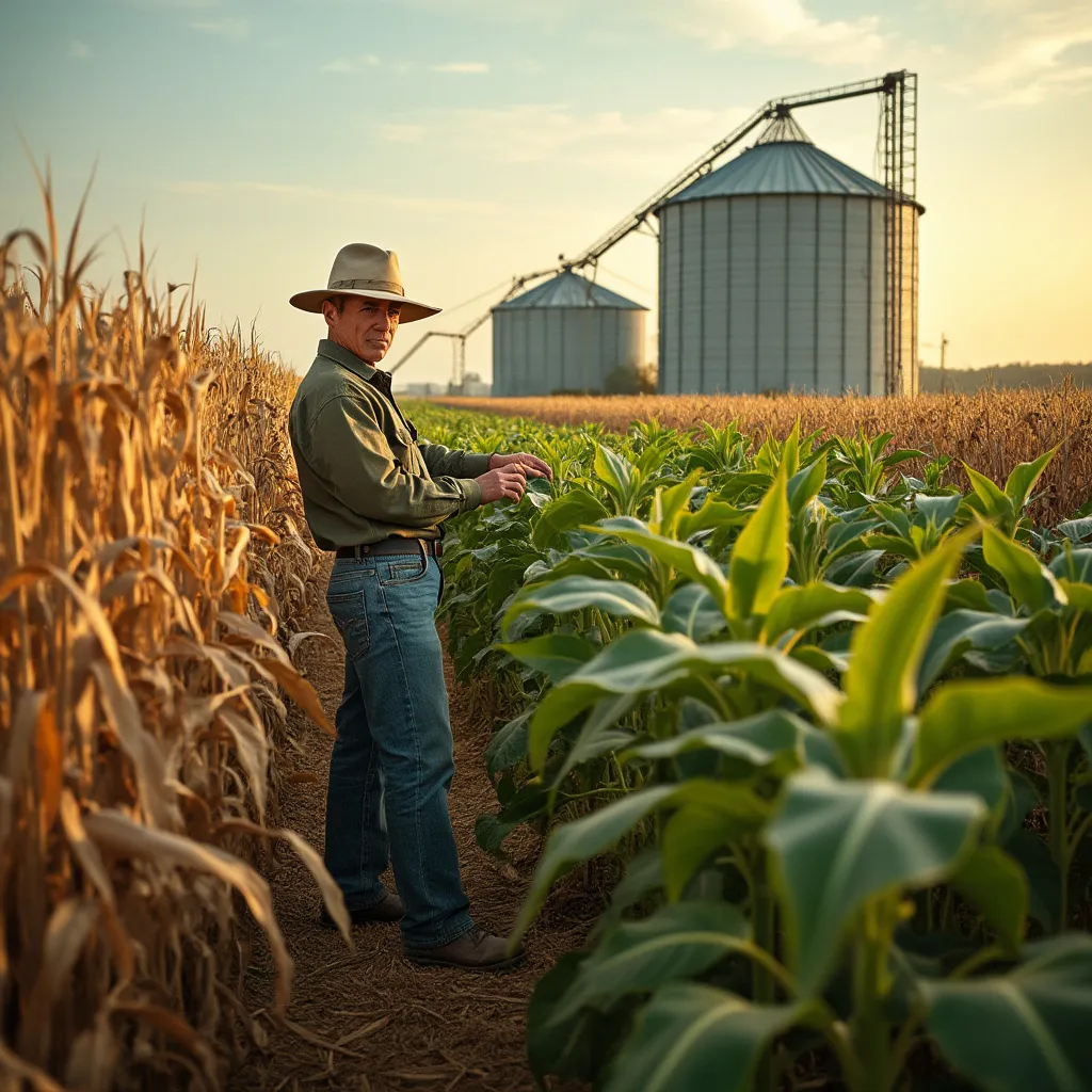 Agricultora en campo